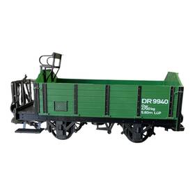 94006 Lgb Vintage Green Open High Sided Boxcar Dr 9940 Bench Czech Republic 1993