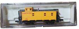 6-window Life-like 7714 Union Pacific Mehano Caboose Cupola Offset N Scale Nib