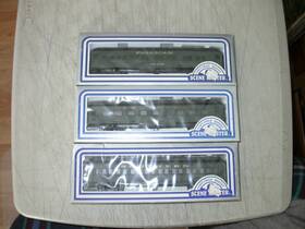 8043 Life Like 8041 3 Scene Master Ho 8042 Old Passenger Car Set Coach Pullman Diner Boxes