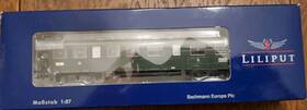 L334561 Liliput 026368345619 Ho 1/2/3rd Class Express Passenger Baden