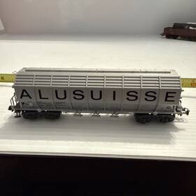 24350 Liliput Ho Scale Sbb 3 Bay Covered Hopper Alusuisse 24350 Liliput Ho Scale Sbb 3 Bay Covered Hopper Alusuisse