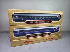 883-10 Liliput 883-54 Set Of Two Passenger Cars No. 883 54 And Brand New Ob 883-10 Liliput 883-54 Set Of Two Passenger Cars No. 883 54 And Brand New Ob