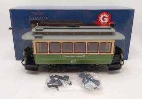 L193500 Liliput G Scale Inch Nuernber-fuerther Strassenbahn Tram Trailer #67 Ln/box