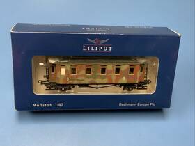 L327398 Liliput H0 Camouflaged Passenger Car Dr Epoch Ii