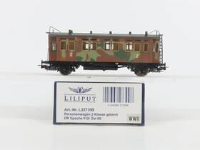 L327399 Liliput Ho Scale Dr Deutsche Reichsbahn Wwii 2nd Class Passenger Car