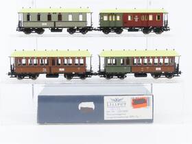 L351010 Liliput L351000 Ho Kpev Prussian Inch Langenschwalbacher Era I Passenger 4-car Set
