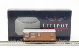L376905 Liliput Hoe Narrow Gauge Baggage Car Obb Brown