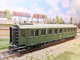 L384701 Liliput 384 701 Ho-scale Passenger Car Db 2nd Class Ep. Iiib Green