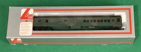 0345-s02 Lima Vintage N Scale 0345 S02 Dark Green Passenger Car Nos Open Box Italy Made