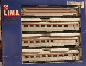 149758 Lima Golden Series Ho Scale Passenger Set Trans Europ Express