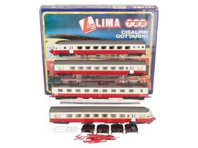 149812 Lima Ho Trans Europ Express Diesel 4-car Passenger Set Ex/box 149812 Lima Ho Trans Europ Express Diesel 4-car Passenger Set Ex/box