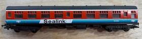 Sc24580 Lima 305318 Br Mk1 Corridor Composite Coach Sealink Red/blue Oo