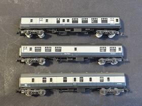 305321 Lima 3 N Gauge Br Intercity British Rail Carriage Coach Buffet Cars Set
