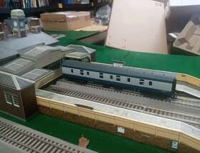 305343w Lima 305343 00 Br Mk1 Full Brake Coach #w43462 Blue/grey Used In Box Vgc