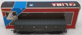 305370w Lima Ho Scale Air Compressor Van Baggage Passenger Car #395929/box 305370w Lima Ho Scale Air Compressor Van Baggage Passenger Car #395929/box