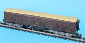 320862 Lima Great Western Railway Gwr Siphon G Bogie Van Brown - N-scale Boxed