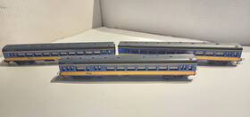508420 Lima Ho Scale Passenger Car Set 3 Cars