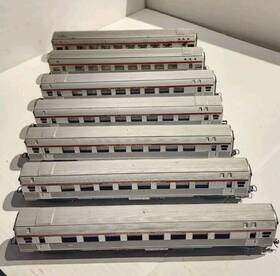 7776 Lima Ho Scale Passenger Car Set 7 Cars Trans Europ Express