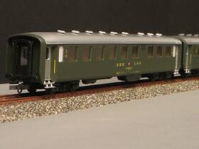 309380 Lima Collection Sbb-cff-ffs 2nd Class Coach Ric-schlieren B Ho Scale 309380 Lima Collection Sbb-cff-ffs 2nd Class Coach Ric-schlieren B Ho Scale