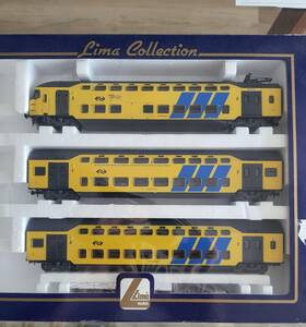 L149868 Lima Ho Ns Netherlands Double Deck Triple Pack Coaches Set L149868 Lima Ho Ns Netherlands Double Deck Triple Pack Coaches Set
