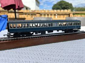 L305321 Lima Oo - Class 117 Tcl Composite Coach Br Blue Grey Nice Boxed