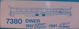 Ft37 Limited Editions 7380 Ho Basic Passenger Car Body Kit Diner Daylight Ft37 Limited Editions 7380 Ho Basic Passenger Car Body Kit Diner Daylight