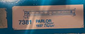 Ft37 Limited Editions 7381 Ho Basic Passenger Car Body Kit Parlor Daylight