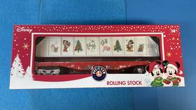 Lionel2128340 Lionel 023922036636 Mickey And Friends Christmas Flatcar With Girders Rtr Brand New
