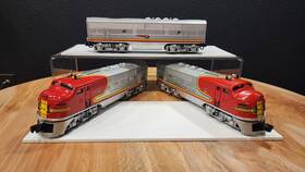 2343 Lionel 023922191038 Santa Fe Locomotives Aba Configuration