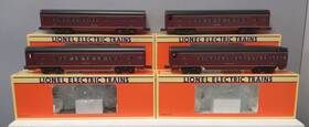 Lionel 023922191403 O Gauge Norfolk And Western Aluminum Combine Car Set 4 Ex/box