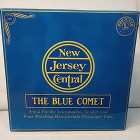 6-21787 Lionel 023922217875 Blue Comet Njc Passenger Set Engine And Tender 4 Cars
