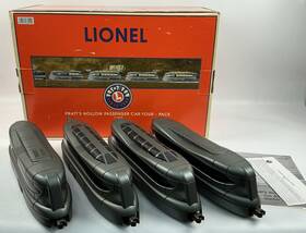 6-36002 Lionel 023922360021 O Guage Pratt S Hollow Passenger Car Four-pack