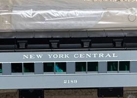1922054 Lionel New York Central Pacemaker Coach Passenger Car #2189 O-scale Led