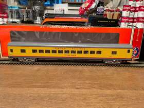 1927050b Lionel Union Pacific Excursion Inch Texas Eagle Coach With Preiser People