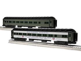 1927120 Lionel Southern Pacific 18inch Coach Car 2 Pack #2 Nib