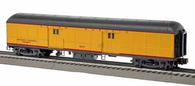 1927283 Lionel Union Pacific Up 60ft Baggage Car Rea Excursion Yellow - New