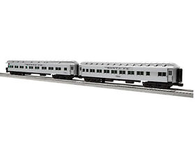 2027110 Lionel O Santa Fe Shadow-line Passenger Cars Set Of 2