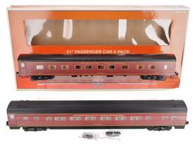 2027190 Lionel O Gauge Norfolk Southern 21 Inch Executive Passenger Cars Pack Of 2
