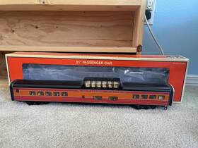 2027650 Lionel Sku Southern Pacific 21 Inch Vista Vision Dome Car O Scale