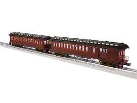 2227190 Lionel Pennsylvania Wood Coach/combine 2-pack #3 Sku New In The Box