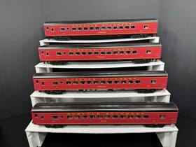 2227250 Lionel Norfolk Southern Ns 21 Inch Excursion Coach Passenger 4-car Set