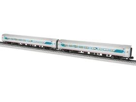 2227300 Lionel O Amtrak Amfleet Phase V Coach Car Set Of 2