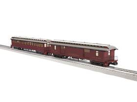 2227430 Lionel O New York Central Wood Baggage/coach Car Set Of 2 Ln/box