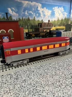 2323080-o Lionel The Texas Special Stephen F Austin Observation Car Railroad New