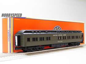 2327170 Lionel Usatc 18 Inch Stationsounds Diner Car O Gauge Us Army Troop New