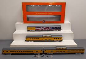 2327270 Lionel O Union Pacific Excursion 21 Inch Passenger Car Set Of 4 Ex/box