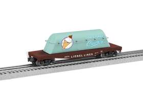 2328070 Lionel O Lionelville Milk Flatcar With Container