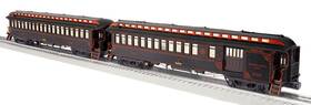 2427660 Lionel O Halloween Wood Passenger Car Pack B Set Of 2