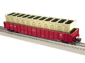 2526570 Lionel Aec Ps-5 Gondola With Cannisters #1951 O Gauge Train Railroad New