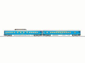 2527030 Lionel American Railroads 21 Inch Passenger 2-pack Nib Sealed